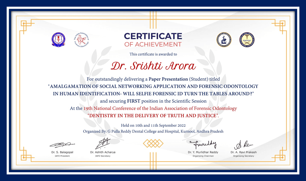 Certification